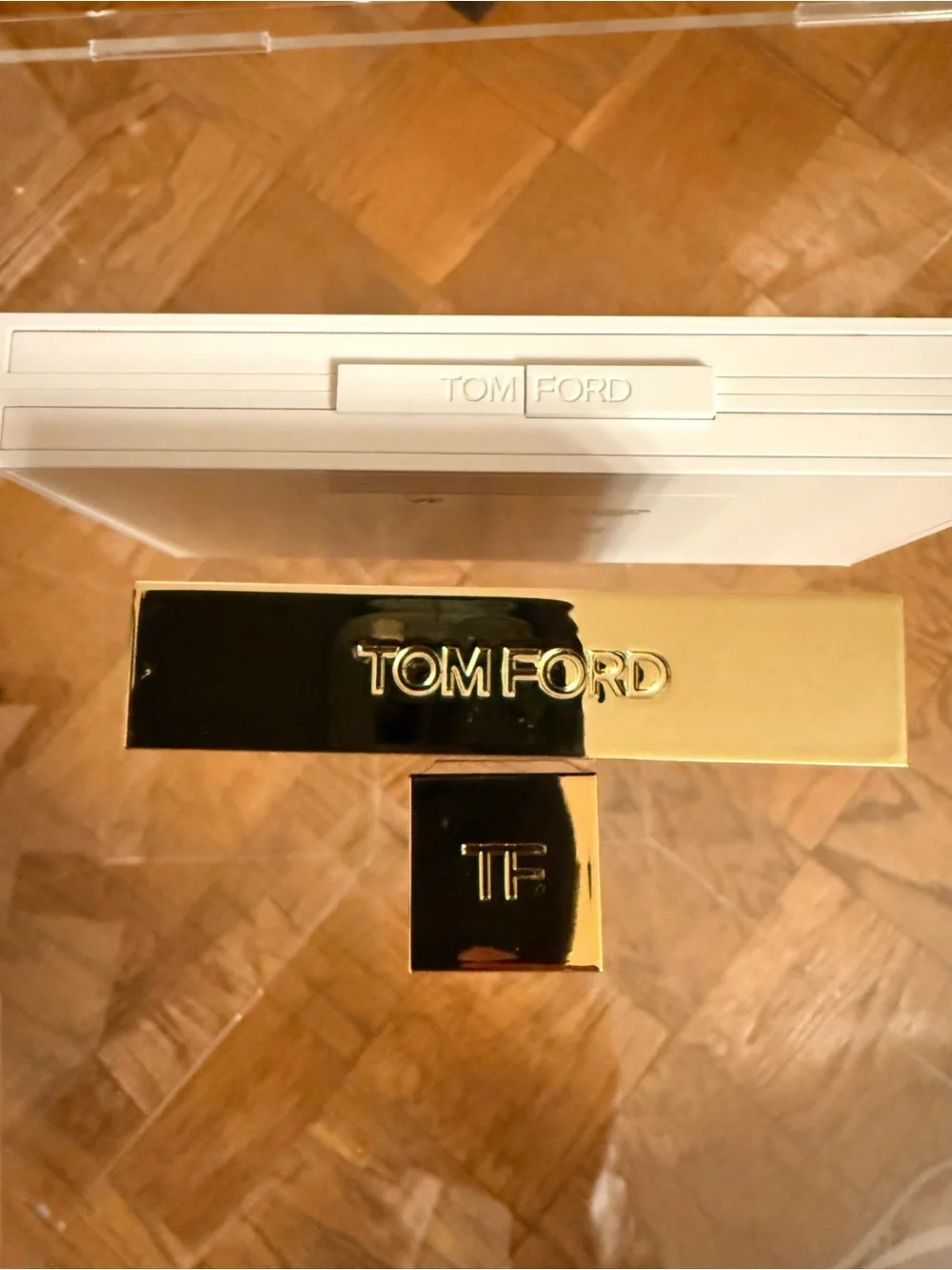 Tom Ford Luxury Makeup Bundle - Raw Desire Palette, Eye Quad & Bambou Lipstick